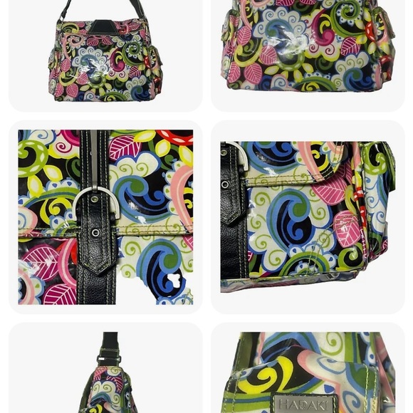 Hadaki by kalencom multitasker bag. Waterproof can be purse. Many compartments - Picture 11 of 12